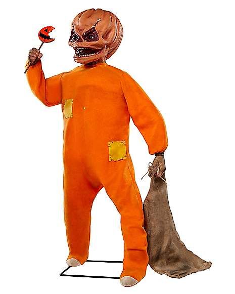 4.3 Ft Sam Animatronic Decoration - Trick 'r Treat