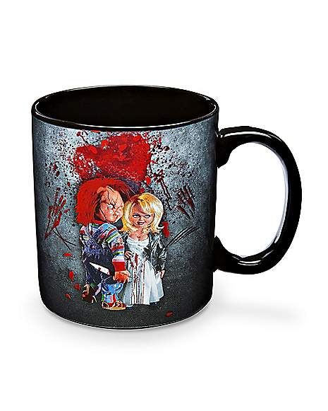 SB CHUCKY AND TIFFANY MUG - FOREVER HALLOWEEN