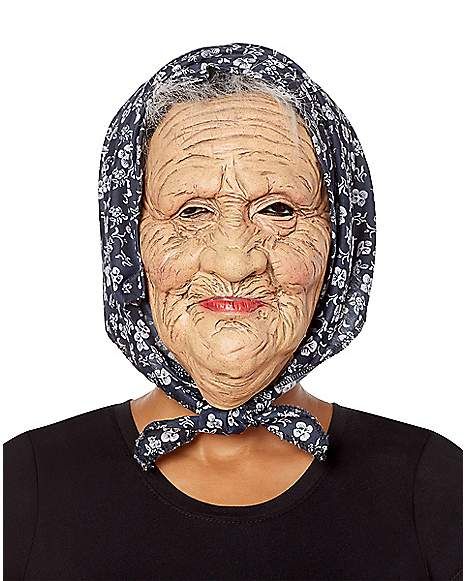 Grandma Half Mask - FOREVER HALLOWEEN