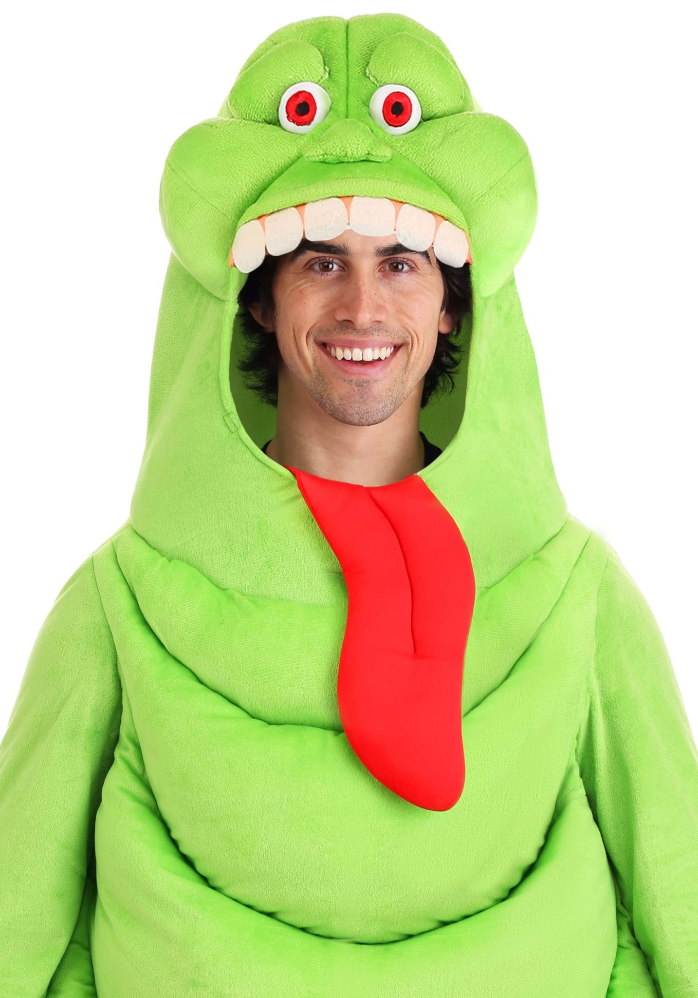 Plus Size Ghostbusters Adult Slimer Costume - FOREVER HALLOWEEN